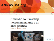 Tablet Screenshot of annaviva.org